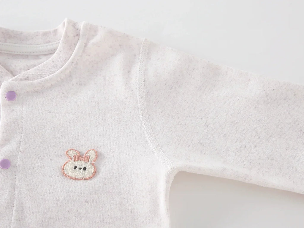 Mameluco Básico de Algodón 100% con Botones (Estilo 'Lounge')