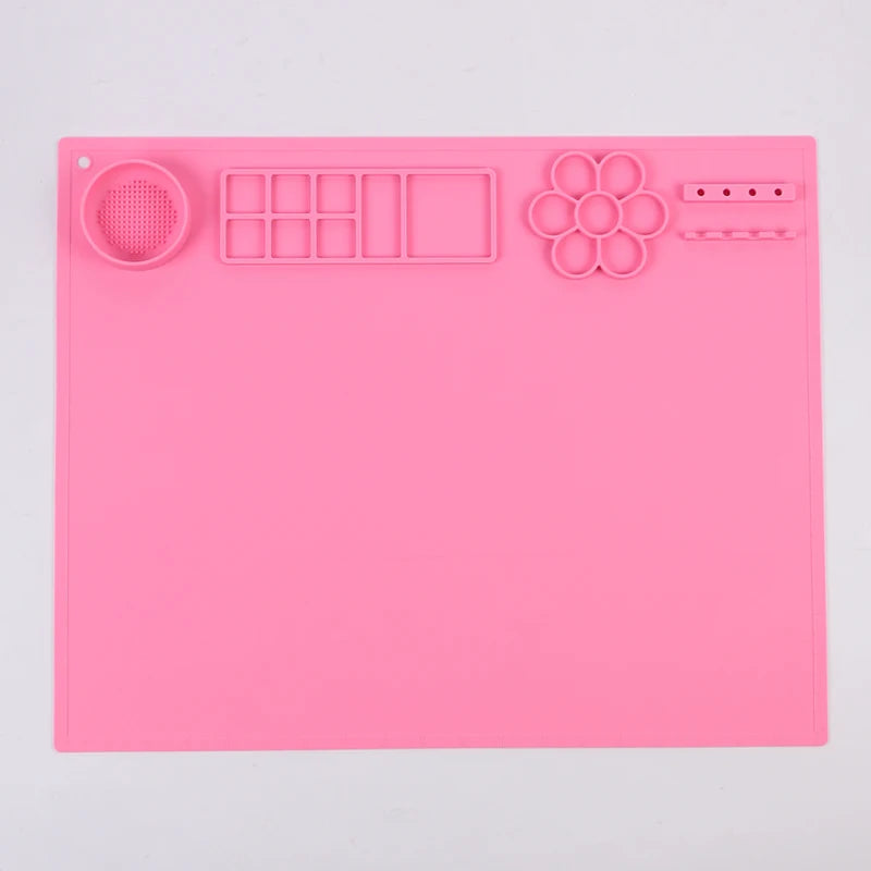 Tapete de Silicona "Manos Felices": ¡Crea Sin Manchar Nada!