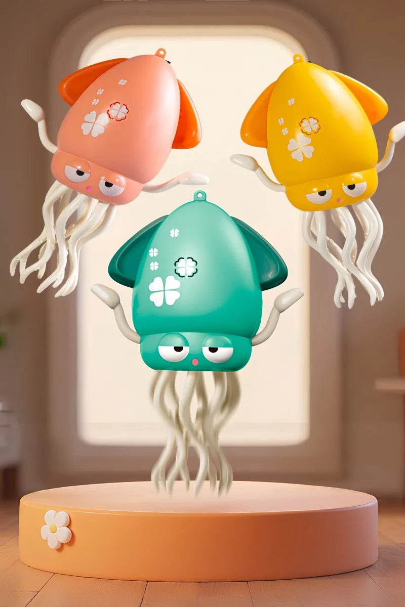 Calamar Bailarín Mágico | ¡Diversión Interactiva con luz y sonido!