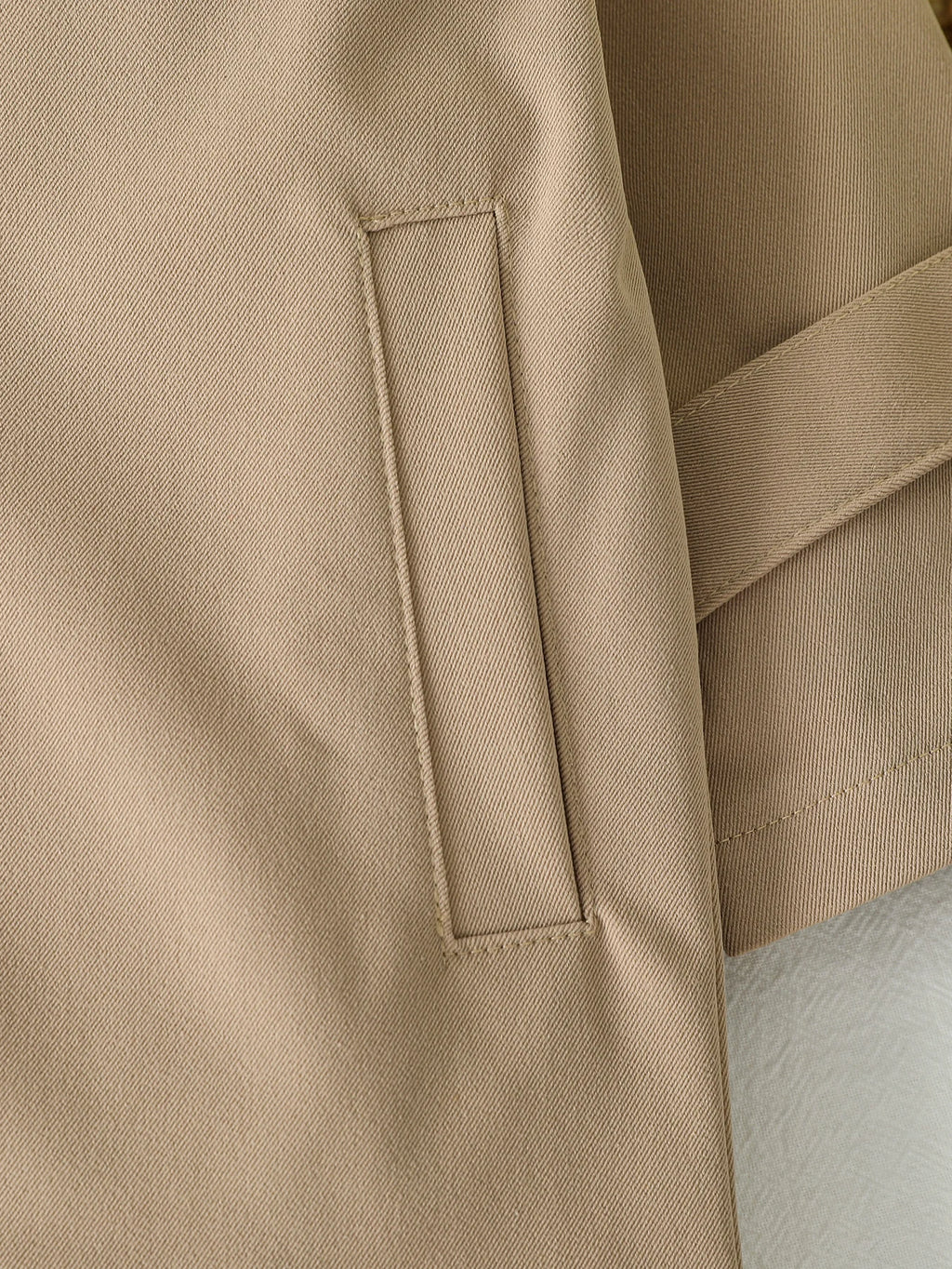 Gabardina de Moda para Bebé Niño - Diseño Clásico de Botones Dobles (1-3 Años)