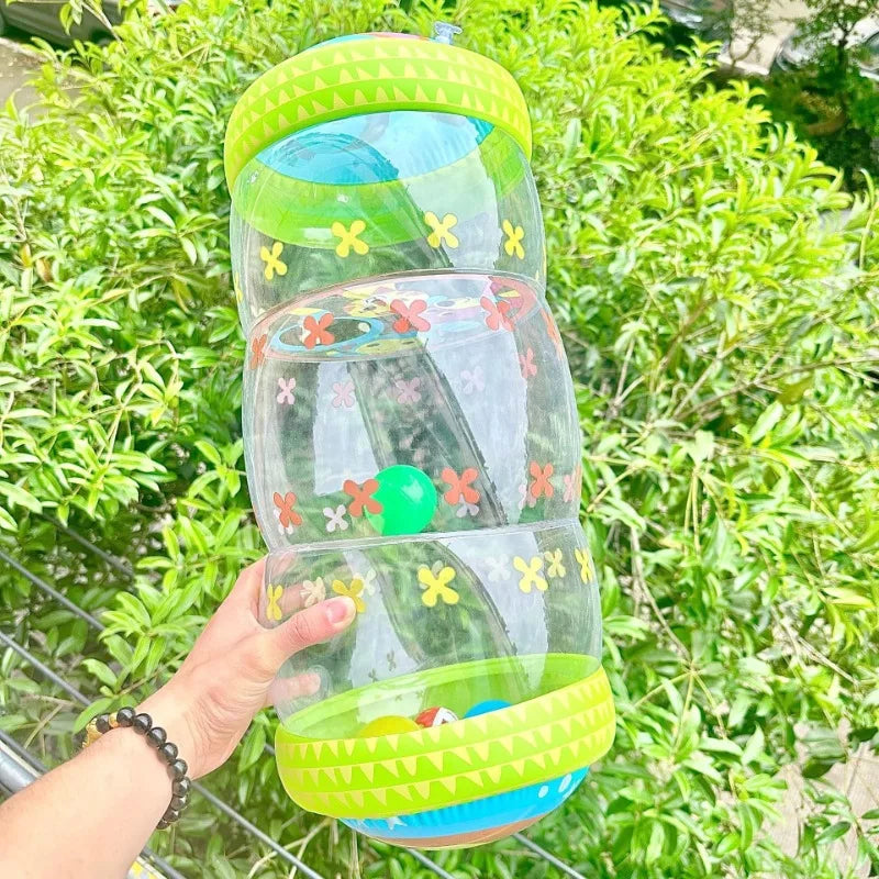 Rodillo Inflable para Gatear | Juguete de Estimulación y Desarrollo Motor