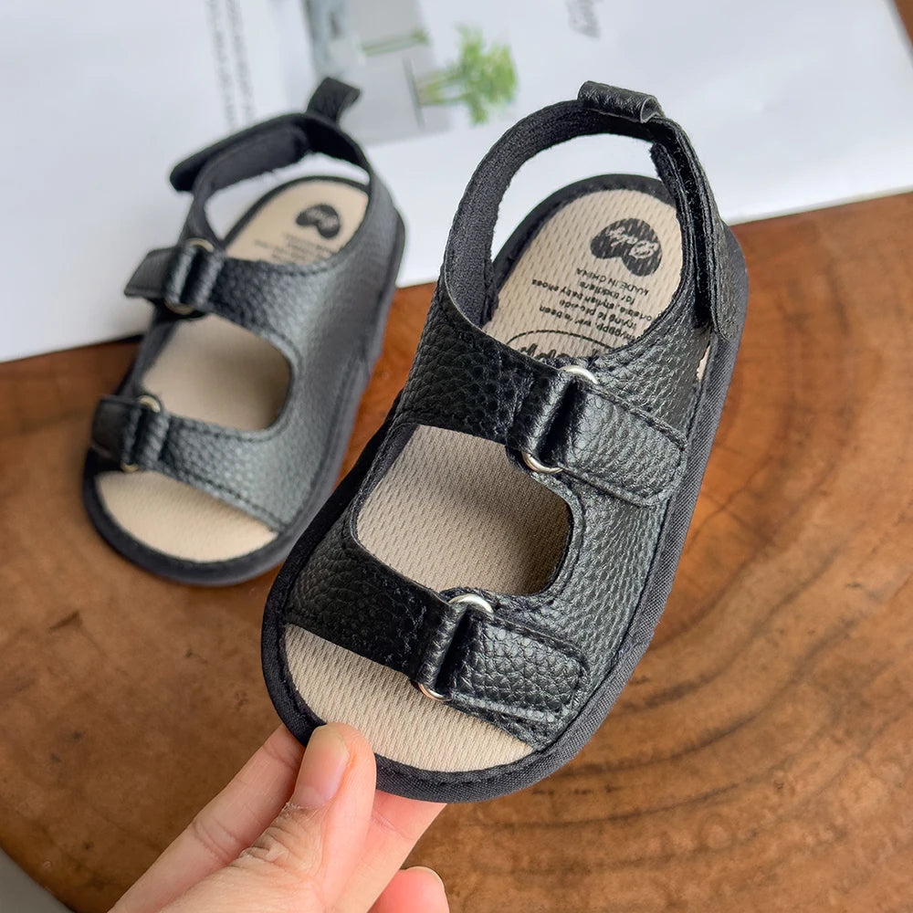 Sandalias "Caminante Seguro" – Protección y Estilo para el Verano (0-18M)