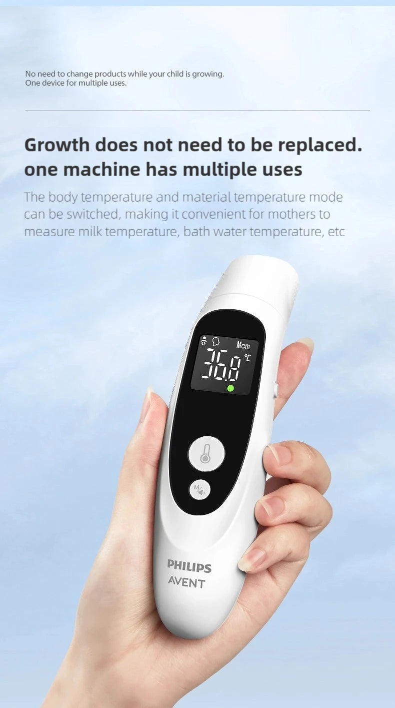 Termómetro Infrarrojo Philips Avent: Preciso, Higiénico y Sin Contacto