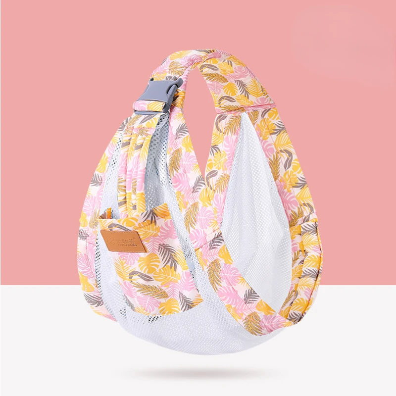 Fular Portabebés Ergonómico  | Doble Uso: Porteo y Cubierta de Lactancia (0 a 36M)