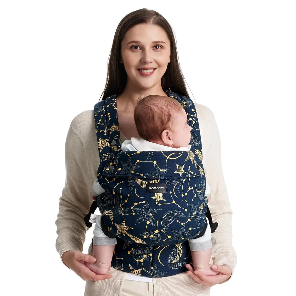 Mochila Portabebés Momcozy Ergonómica | Súper Cómoda y Ligera