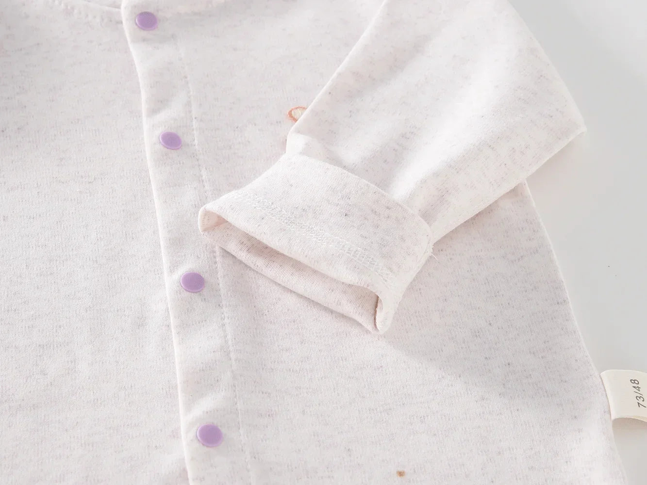 Mameluco Básico de Algodón 100% con Botones (Estilo 'Lounge')