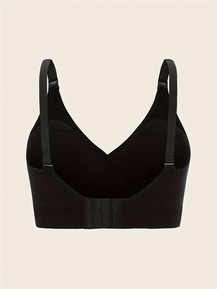 Set de 3 Sujetadores de Lactancia | Copa Completa, Sin Aros y Cierre Trasero Cómodo