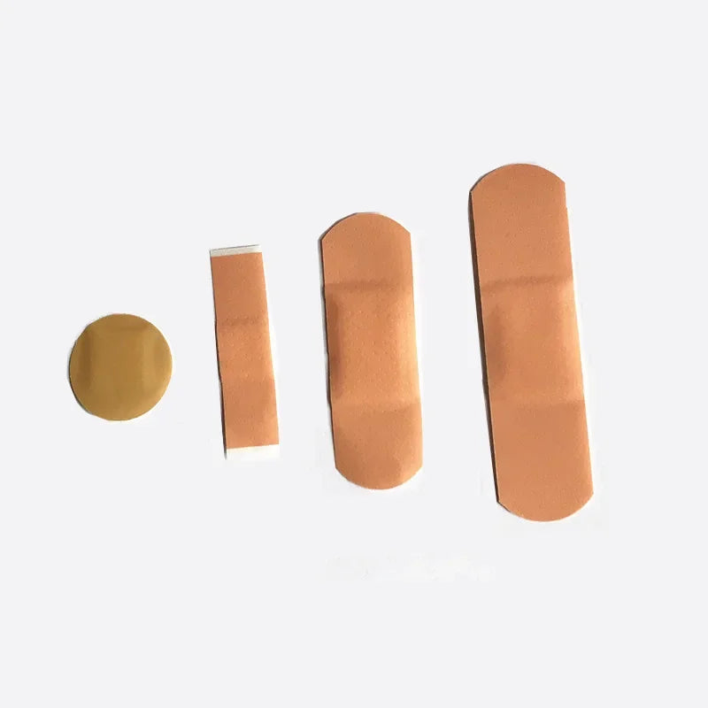 Set de 100 Curitas (banditas) Impermeables: Protección Hipoalergénica y Transpirable