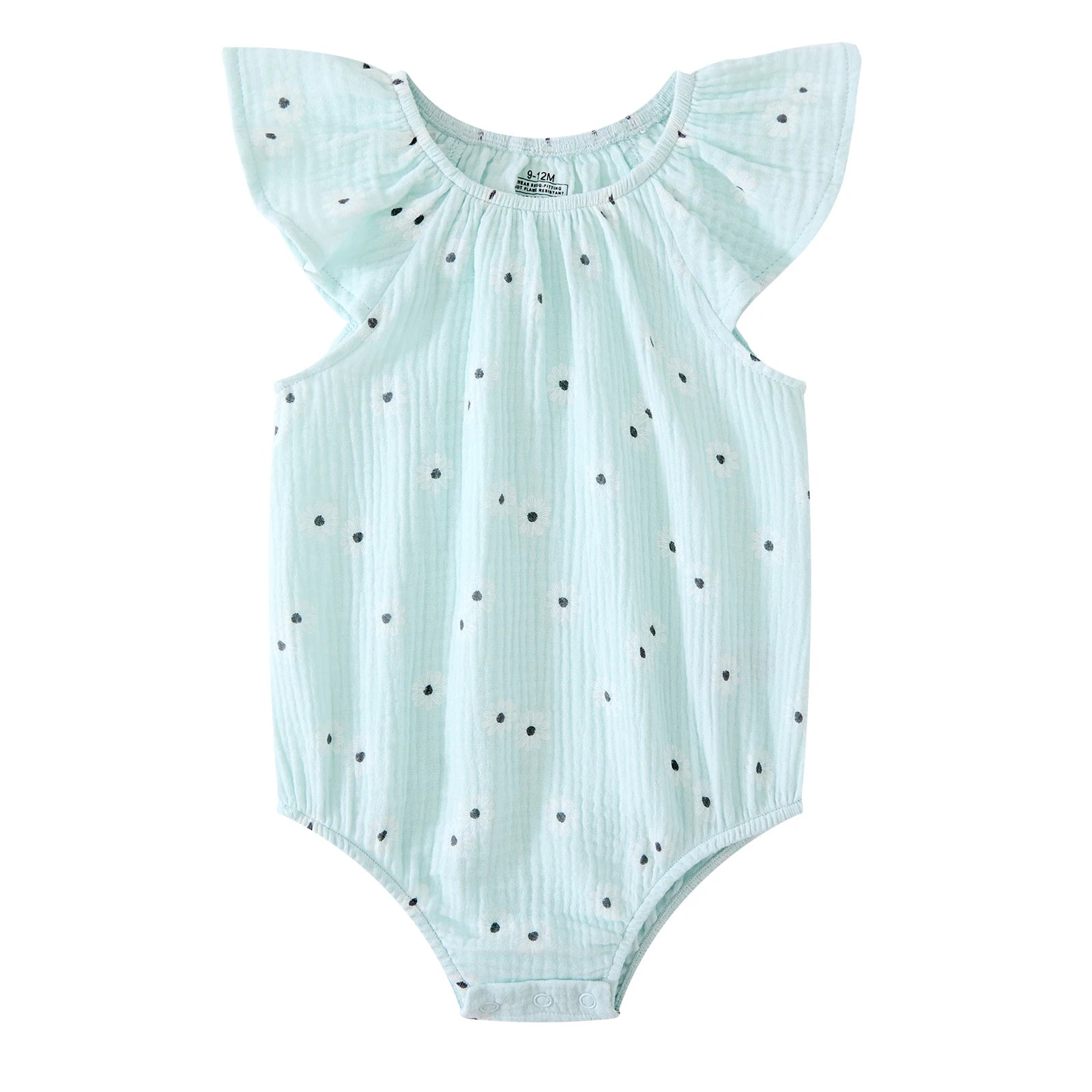 Body de Algodón con Mangas volantes para Bebé Niña (0-24 Meses)
