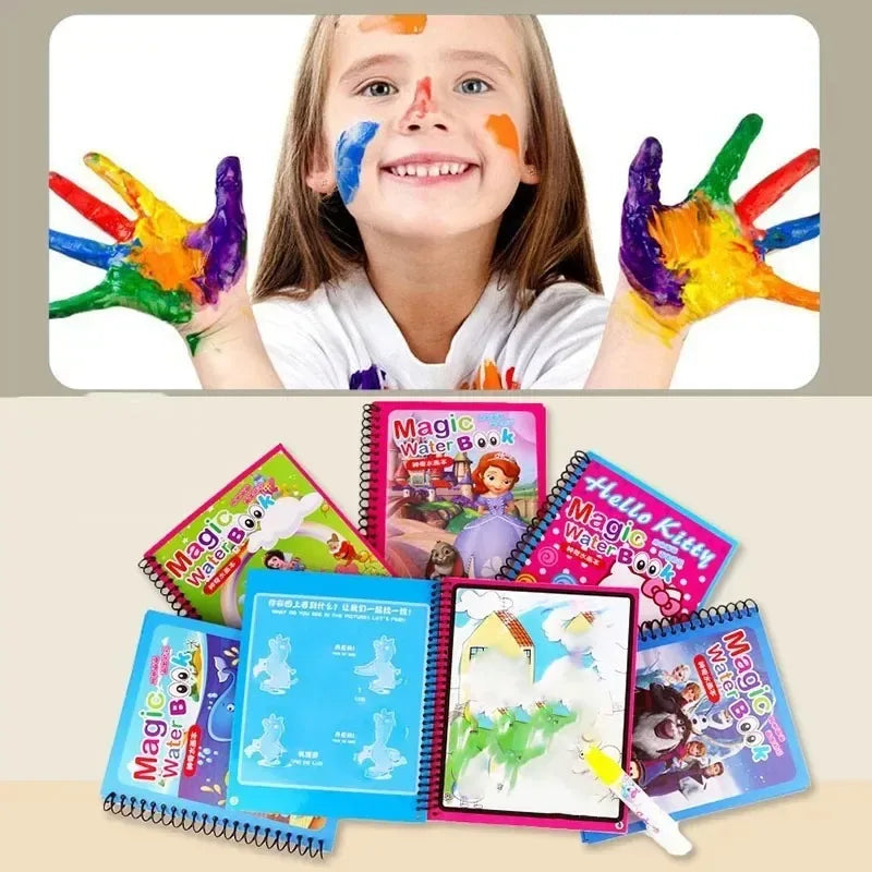 Set Mágico de Pintura con Agua Disney - ¡Diversión sin Manchas!