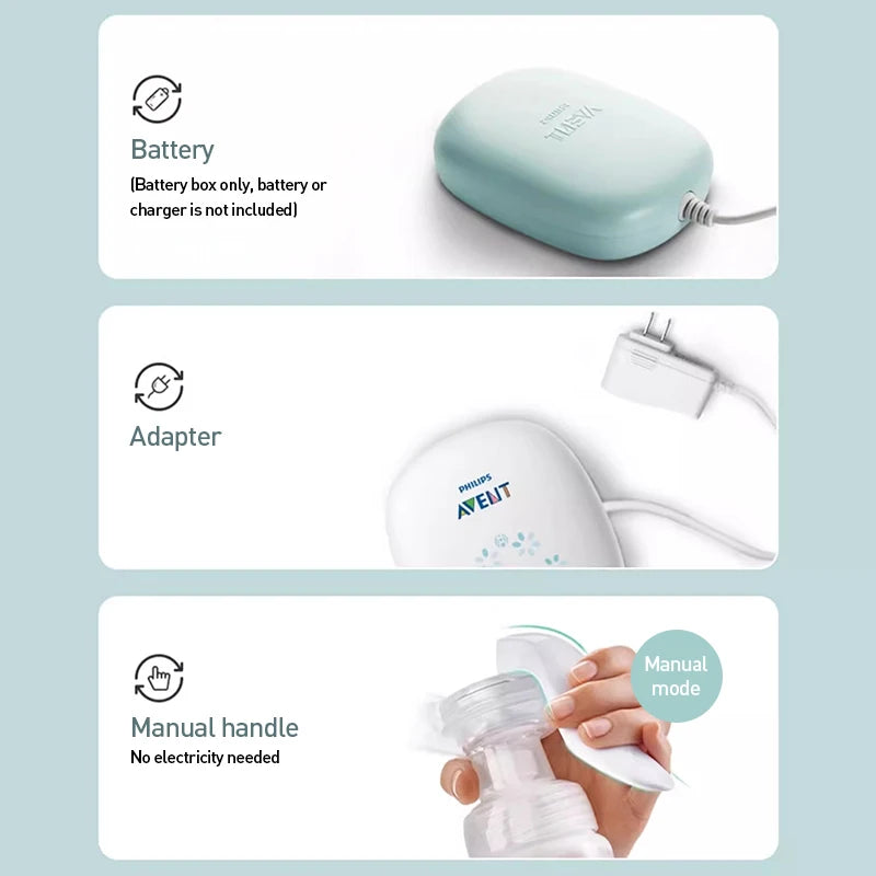 Extractor de Leche Eléctrico Individual Philips Avent SCF903/01 | Masaje y Extracción Eficiente