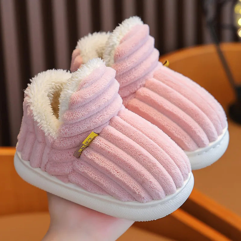 Zapatillas de Algodón Felpadas Antideslizantes para Toda la Familia (2T+)