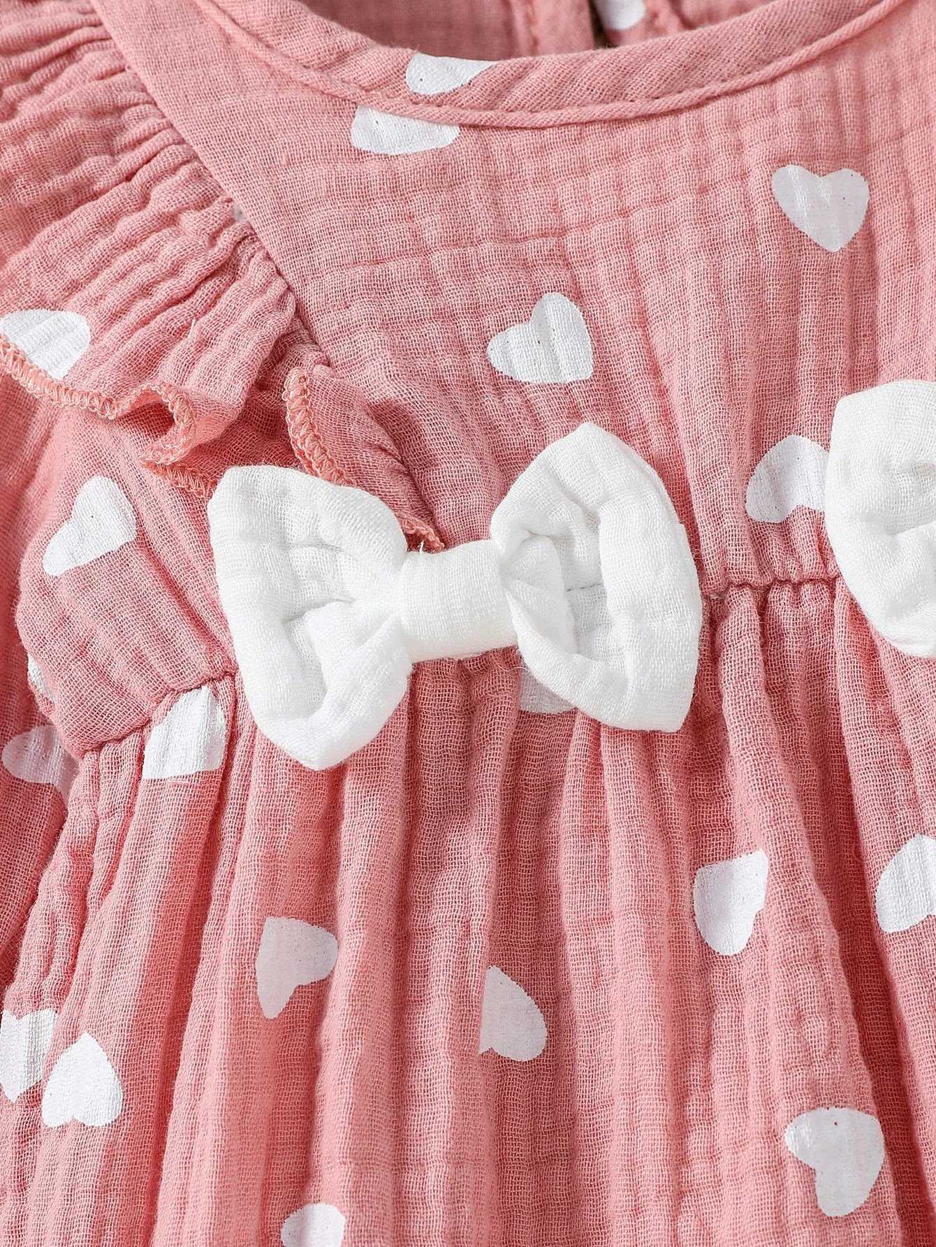 Mameluco de niña diseño Floral (0-6M): Comodidad 100% Algodón y Diadema a Juego