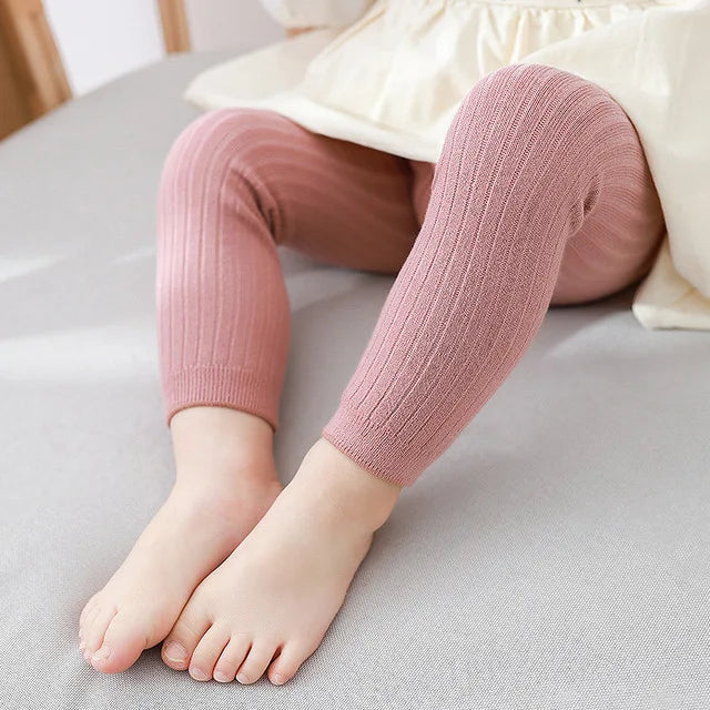 Leggings de Punto Unisex – Algodón Elástico (0 a 6 años)