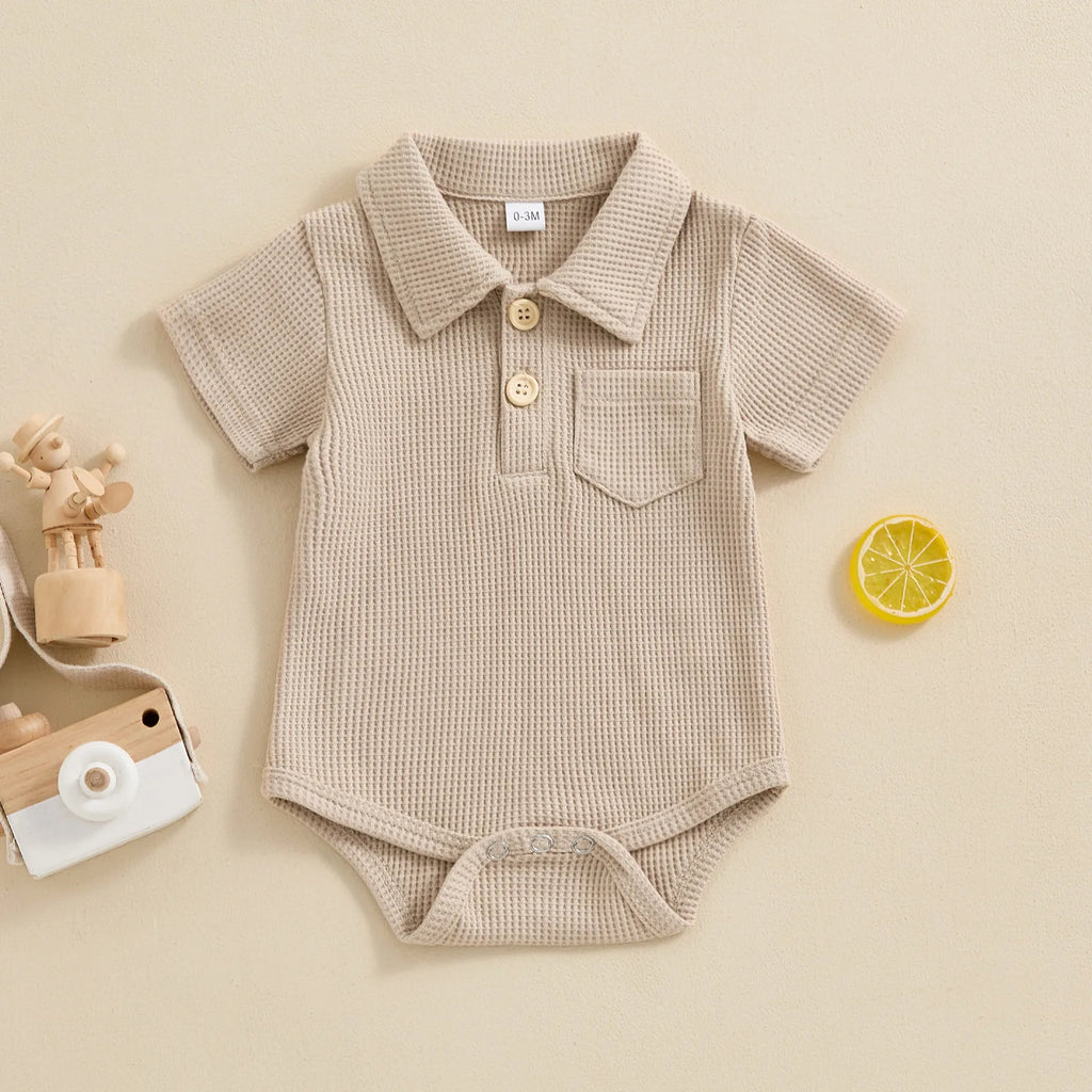 Body Polo para Bebé Niño - Algodón Suave y Estilo Diario