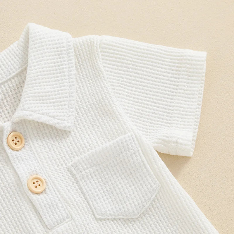 Body Polo para Bebé Niño - Algodón Suave y Estilo Diario