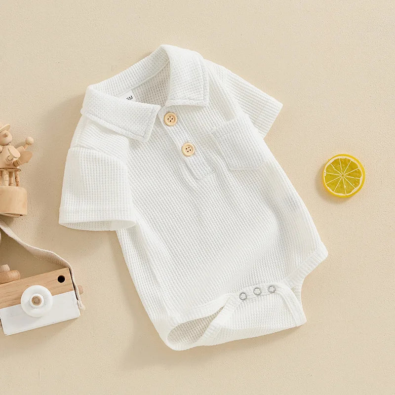 Body Polo para Bebé Niño - Algodón Suave y Estilo Diario