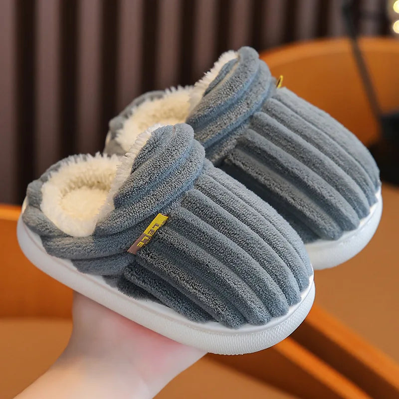 Zapatillas de Algodón Felpadas Antideslizantes para Toda la Familia (2T+)