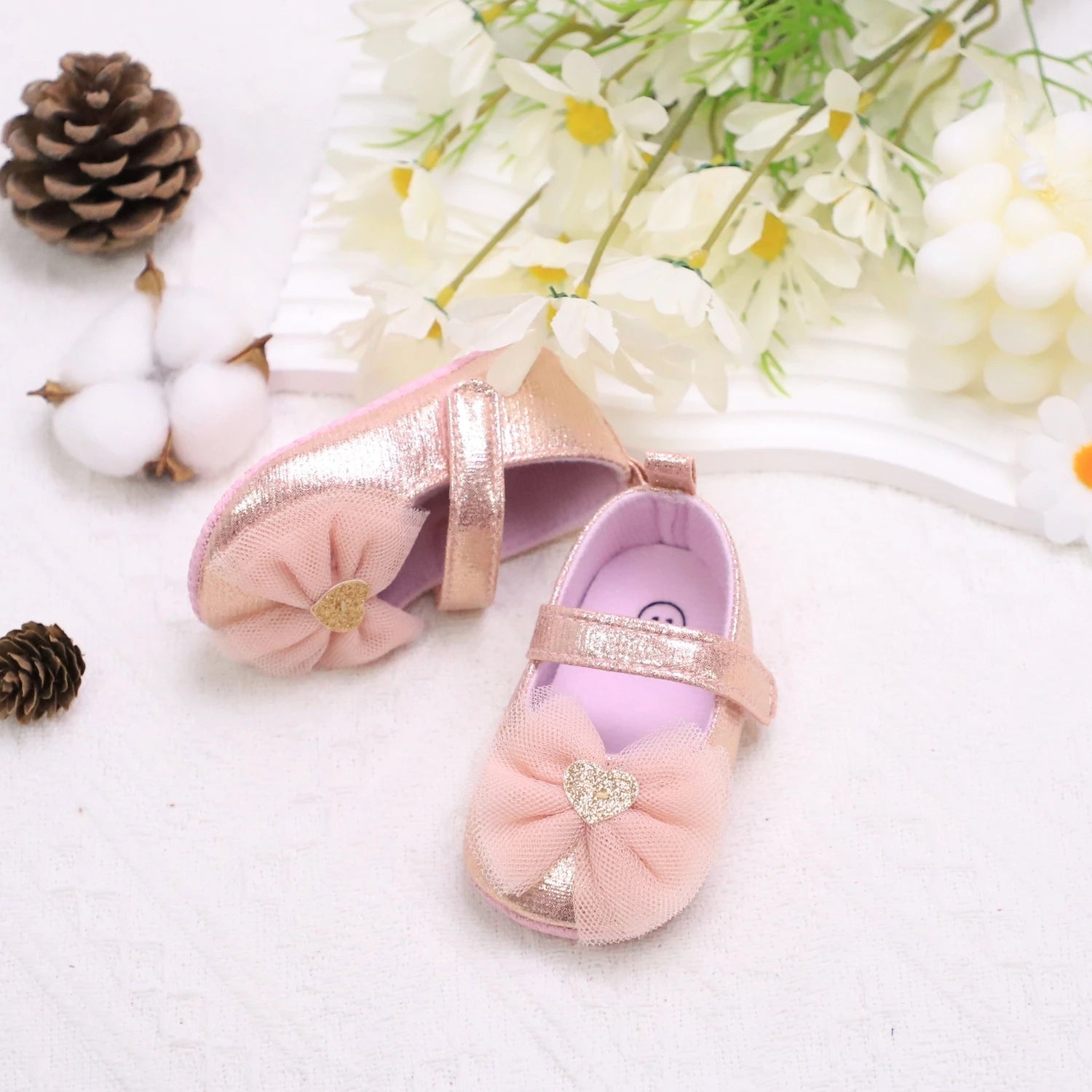 Zapatos de Princesa para Primeros Pasos - Antideslizantes y Transpirables