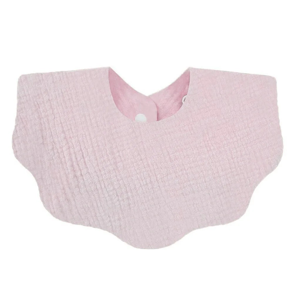 Babero Bandana de Algodón: Suave, Absorbente y de Color Sólido