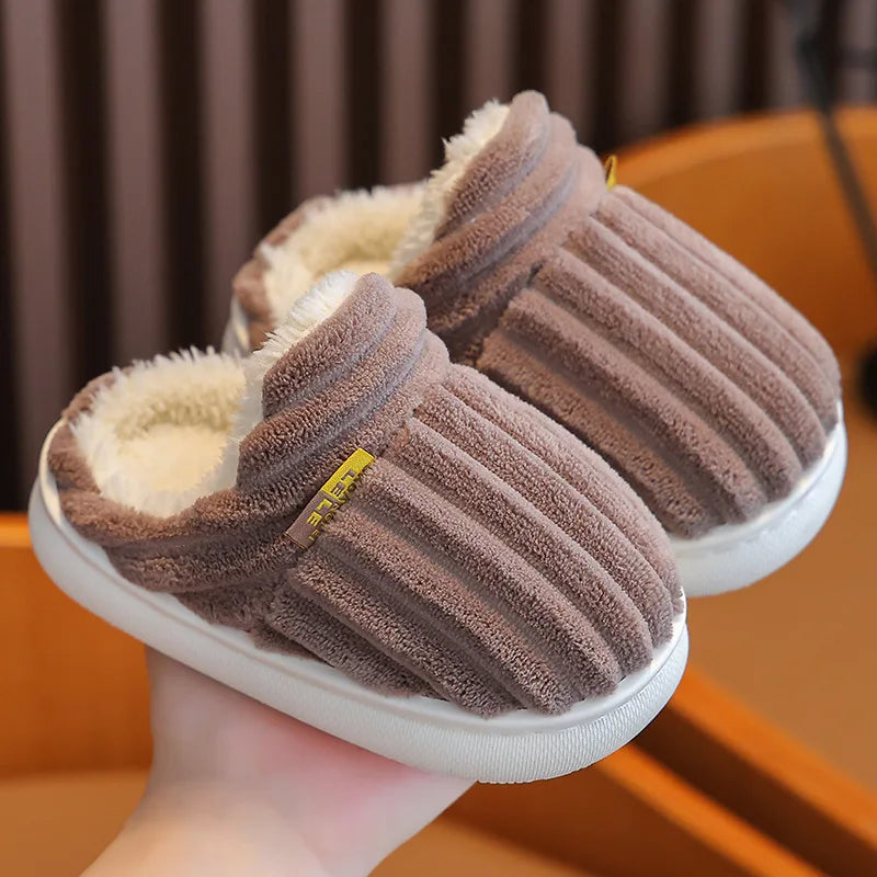 Zapatillas de Algodón Felpadas Antideslizantes para Toda la Familia (2T+)