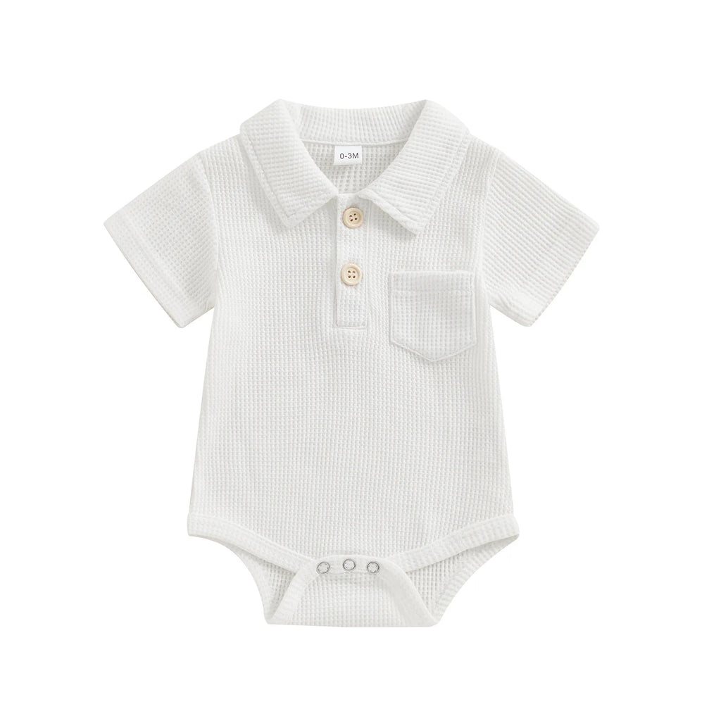 Body Polo para Bebé Niño - Algodón Suave y Estilo Diario