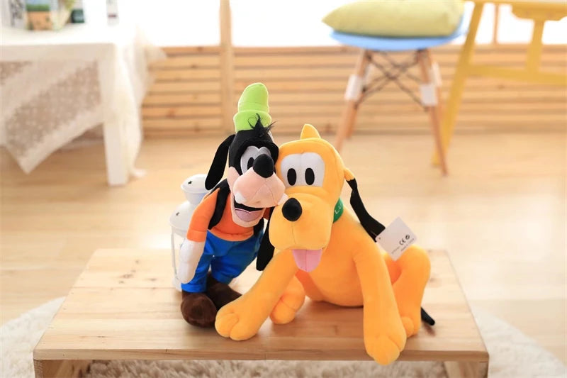 Peluche de Pluto y Goofy (30-70cm) - ¡El Abrazo más Tierno de Disney!