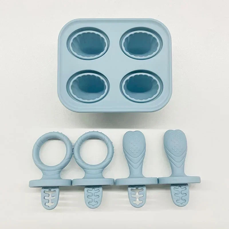 Molde de silicona para mordedera tipo paleta | Silicona Sin BPA, Alimentación y Dentición