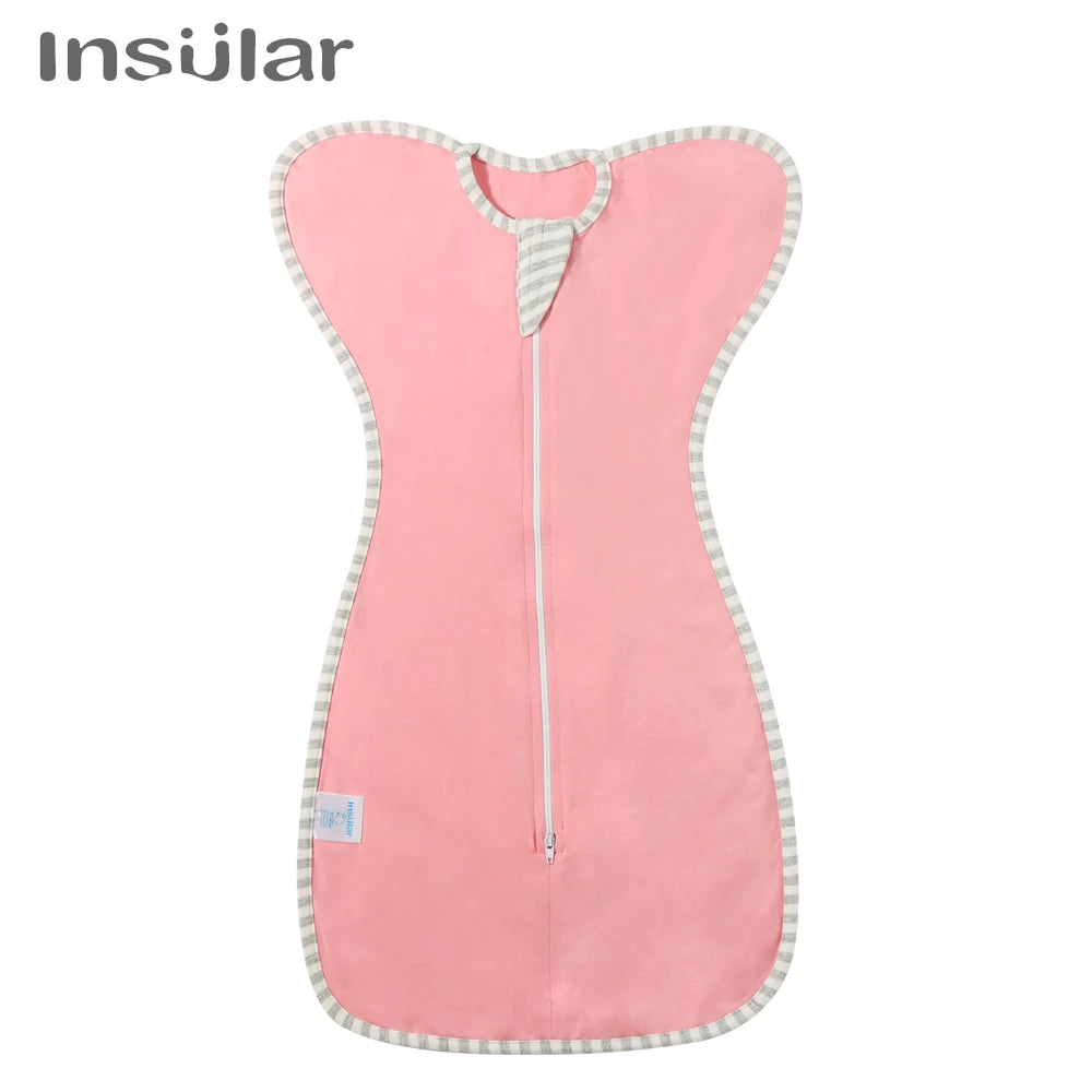 Saco de Dormir Insular de Algodón para Bebé Recién Nacido (Pijama y Manta Envolvente)Descripción del P