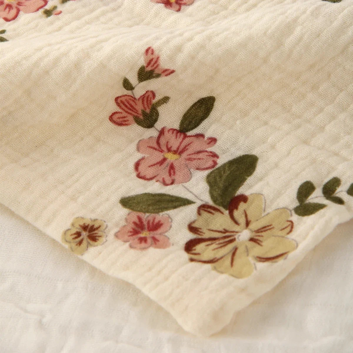 Set de 5 Toallas de Gasa de Algodón: Súper Suaves y Absorbentes (6 Capas)