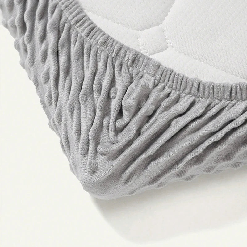 Sábana Ajustable de Franela de Puntos para Cuna: Poliéster, Cálida de Invierno (130x70 cm)