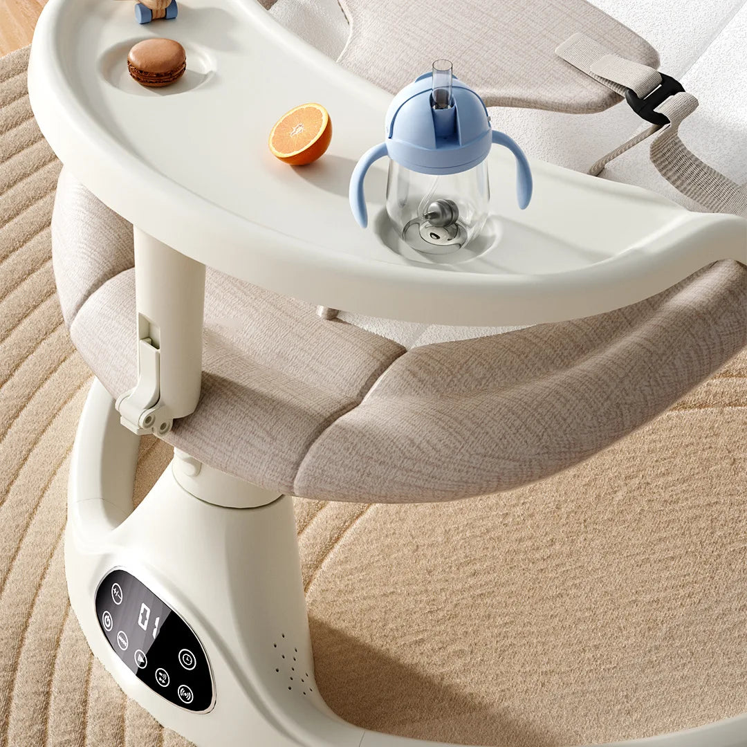 Cuna Mecedora Eléctrica Multifuncional 3 en 1 (Control Inteligente y APP)