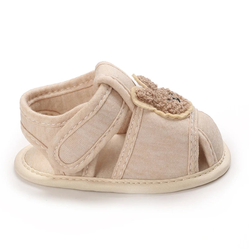 Sandalias con Punta Cerrada para Bebé - Suela Suave y Anti-Patadas (0-18 Meses)