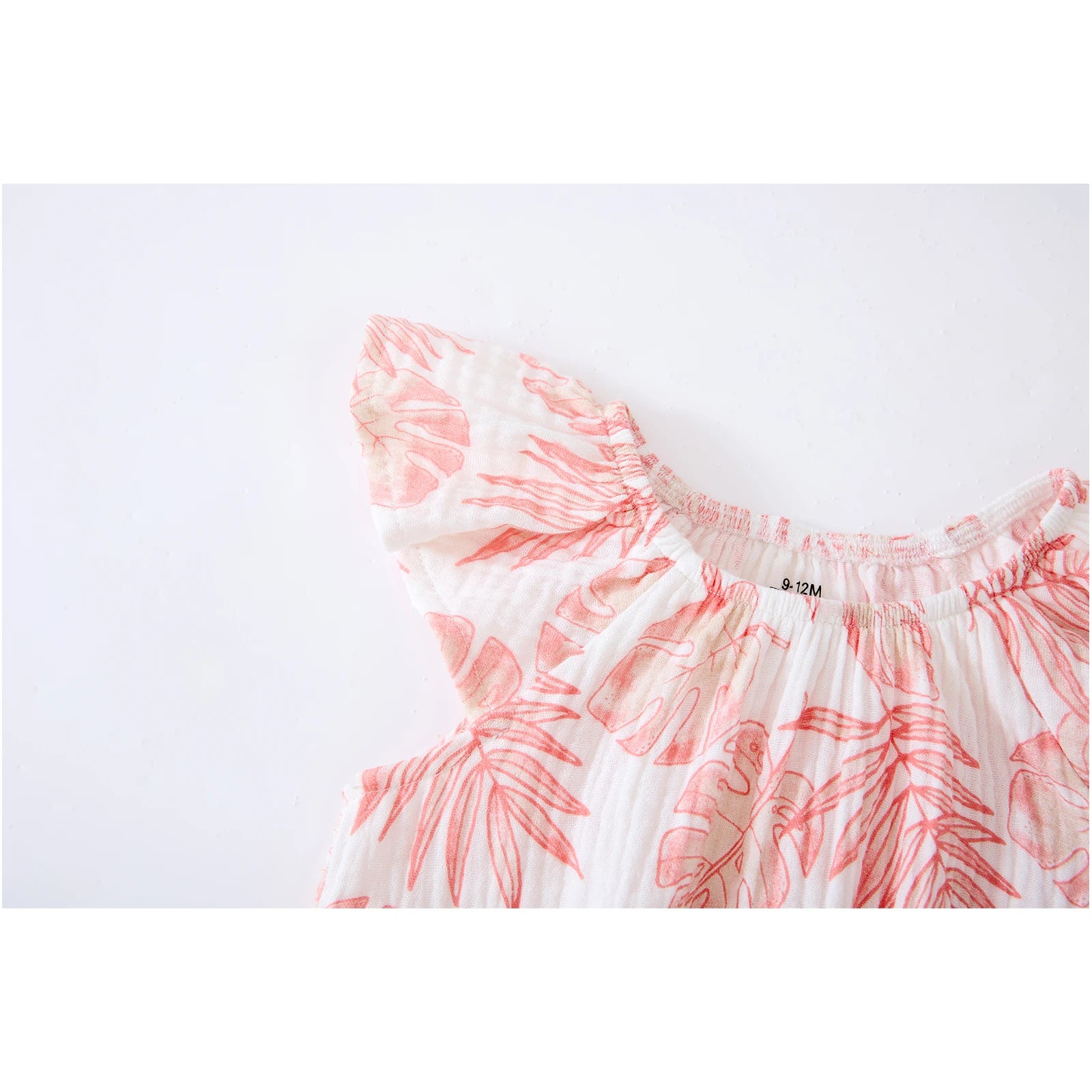 Body de Algodón con Mangas volantes para Bebé Niña (0-24 Meses)