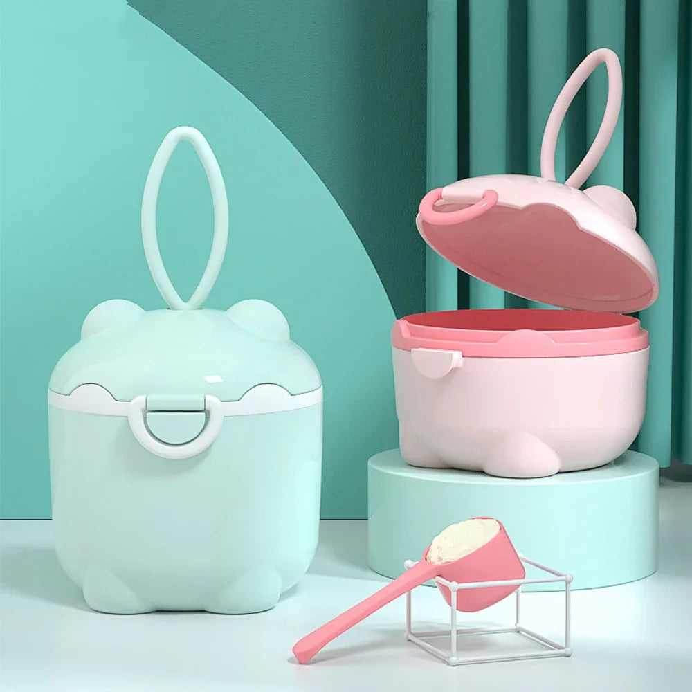 Dosificador de Fórmula Portátil con Cuchara y Nivelador | Higiene y Precisión