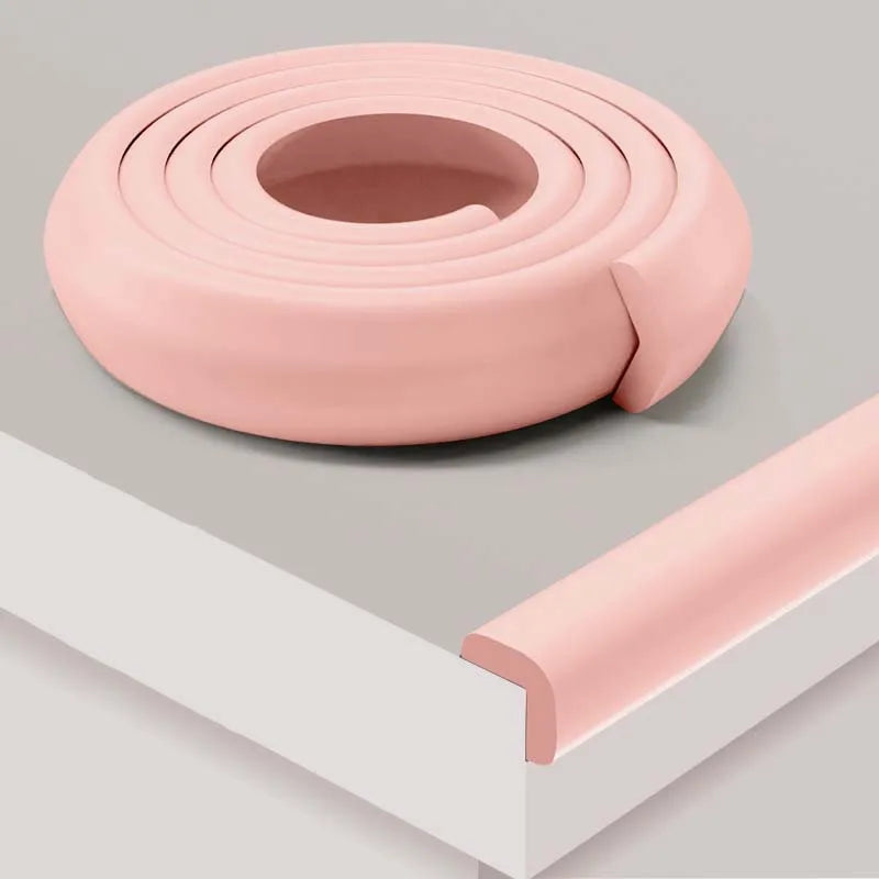 Tira Protectora de Borde Anti-Golpes para Muebles (Tipo "L" Gruesa) - 2 Metros