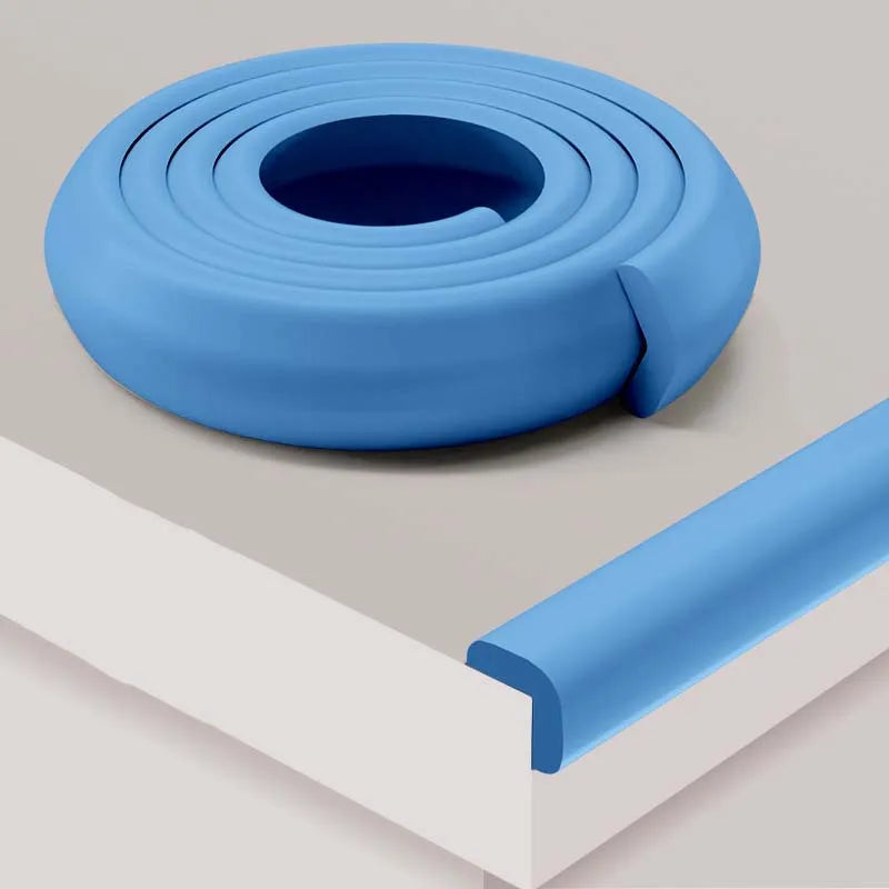Tira Protectora de Borde Anti-Golpes para Muebles (Tipo "L" Gruesa) - 2 Metros
