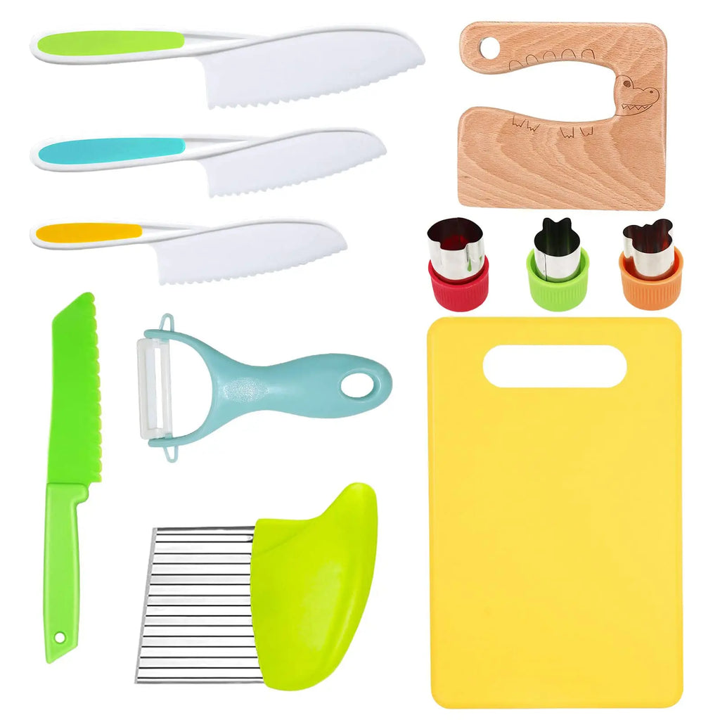 Utencilios Montessori de cocina para niños