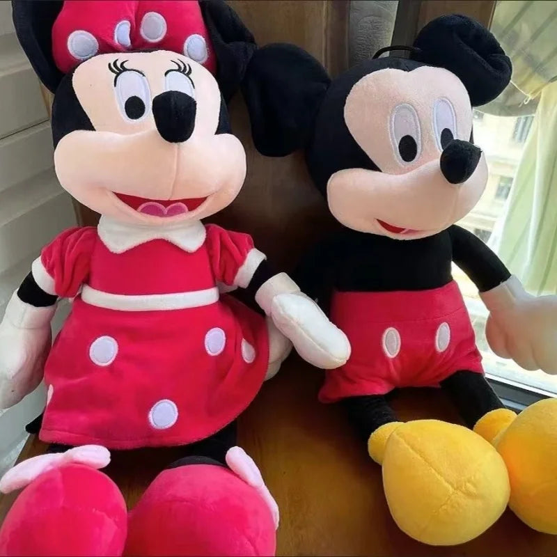 Peluches Disney : Mickey Mouse y Minnie (30-70 cm)