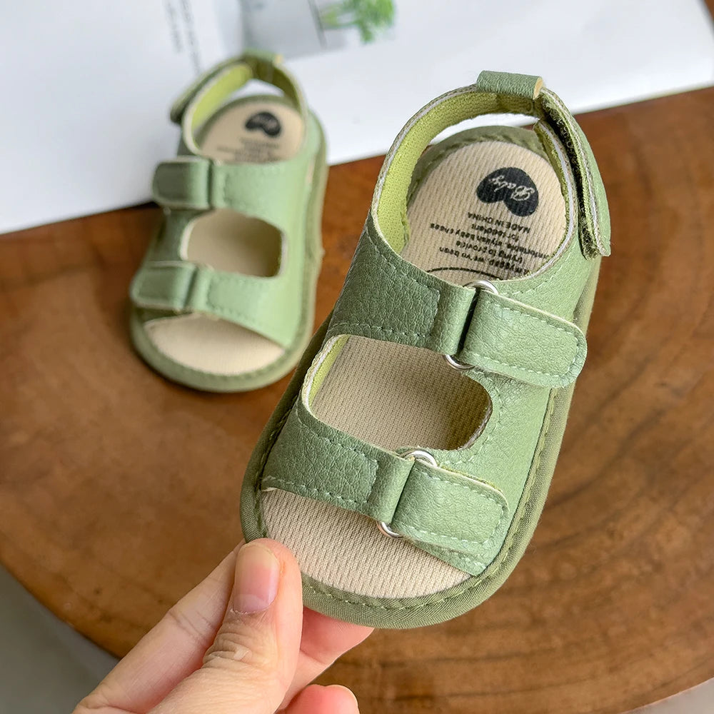 Sandalias "Caminante Seguro" – Protección y Estilo para el Verano (0-18M)