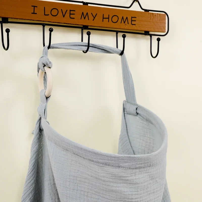 Manta de Algodón para lactancia | Ajustable y Multiusos (100x60 cm)