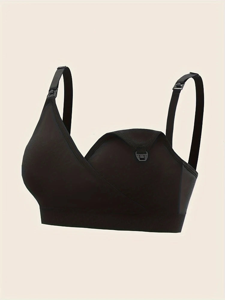 Set de 3 Sujetadores de Lactancia | Copa Completa, Sin Aros y Cierre Trasero Cómodo