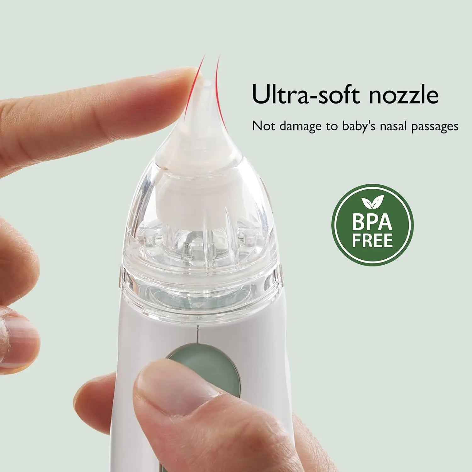 Aspirador Nasal Eléctrico Momcozy BN02: Respira sin problema en Segundos