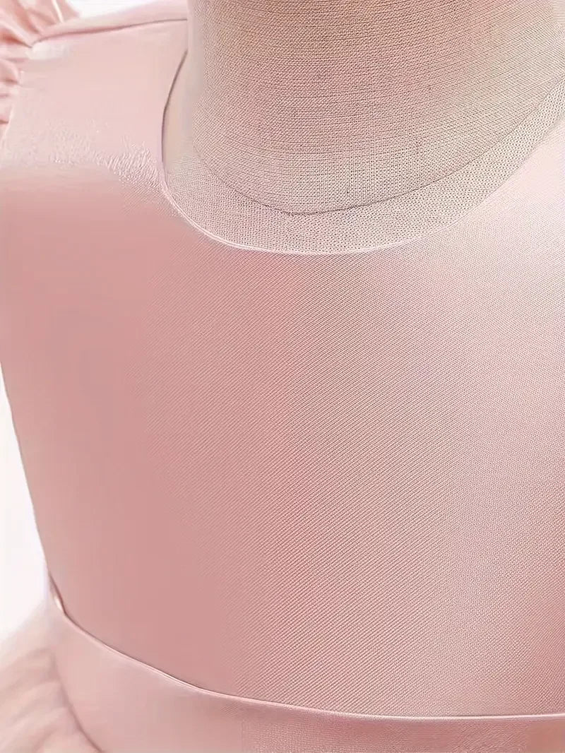 Vestido de Gala de Encaje y Tul para Bebé Niña: Bautizo y fiesta (0-2 Años)