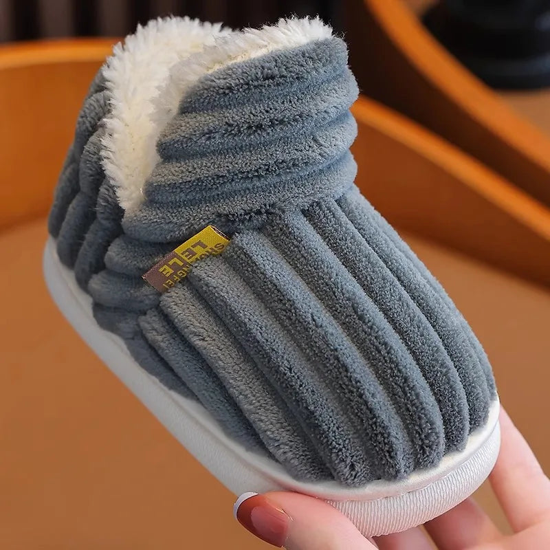 Zapatillas de Algodón Felpadas Antideslizantes para Toda la Familia (2T+)