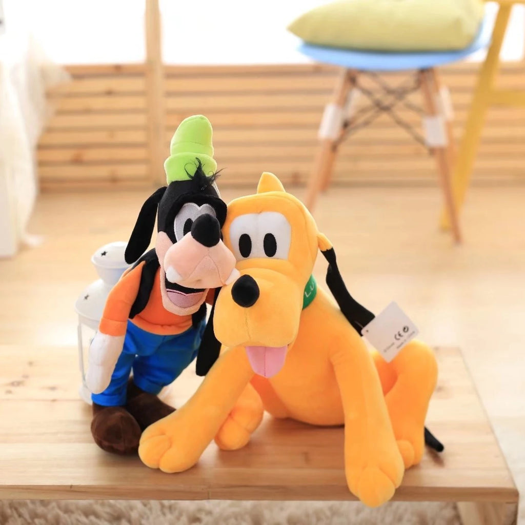 Peluche de Pluto y Goofy (30-70cm) - ¡El Abrazo más Tierno de Disney!