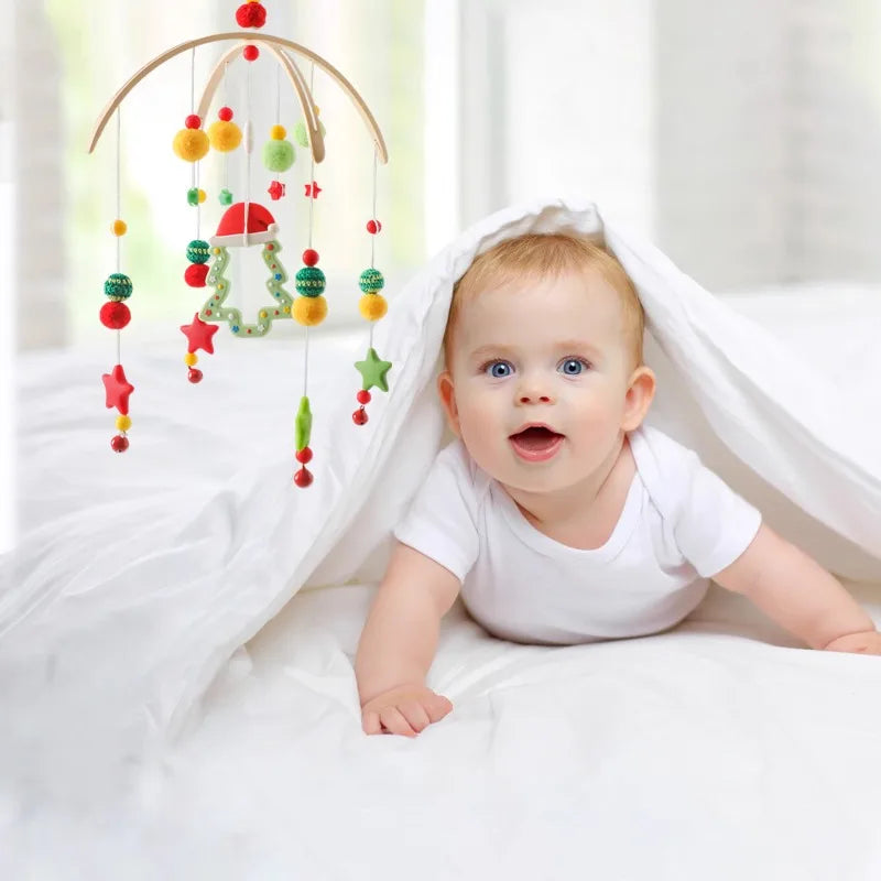 Móvil Giratorio para Cuna: Estimulación Visual y Figuras con Temáticas Variadas