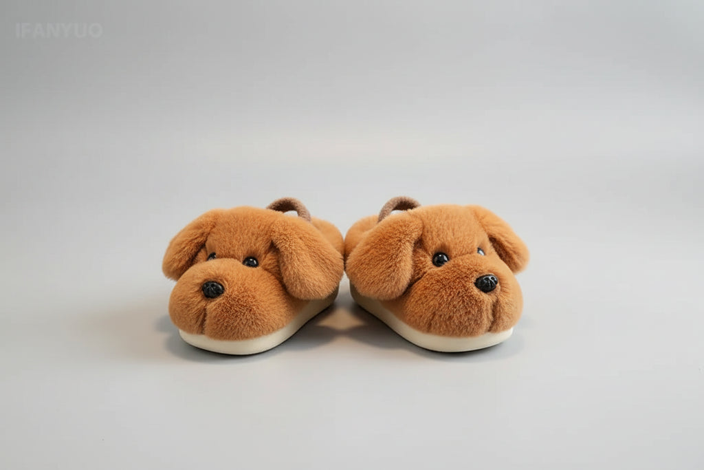 Pantuflas Animadas "Amigos Peluditos" – Ternura y Calidez (12M-6T)