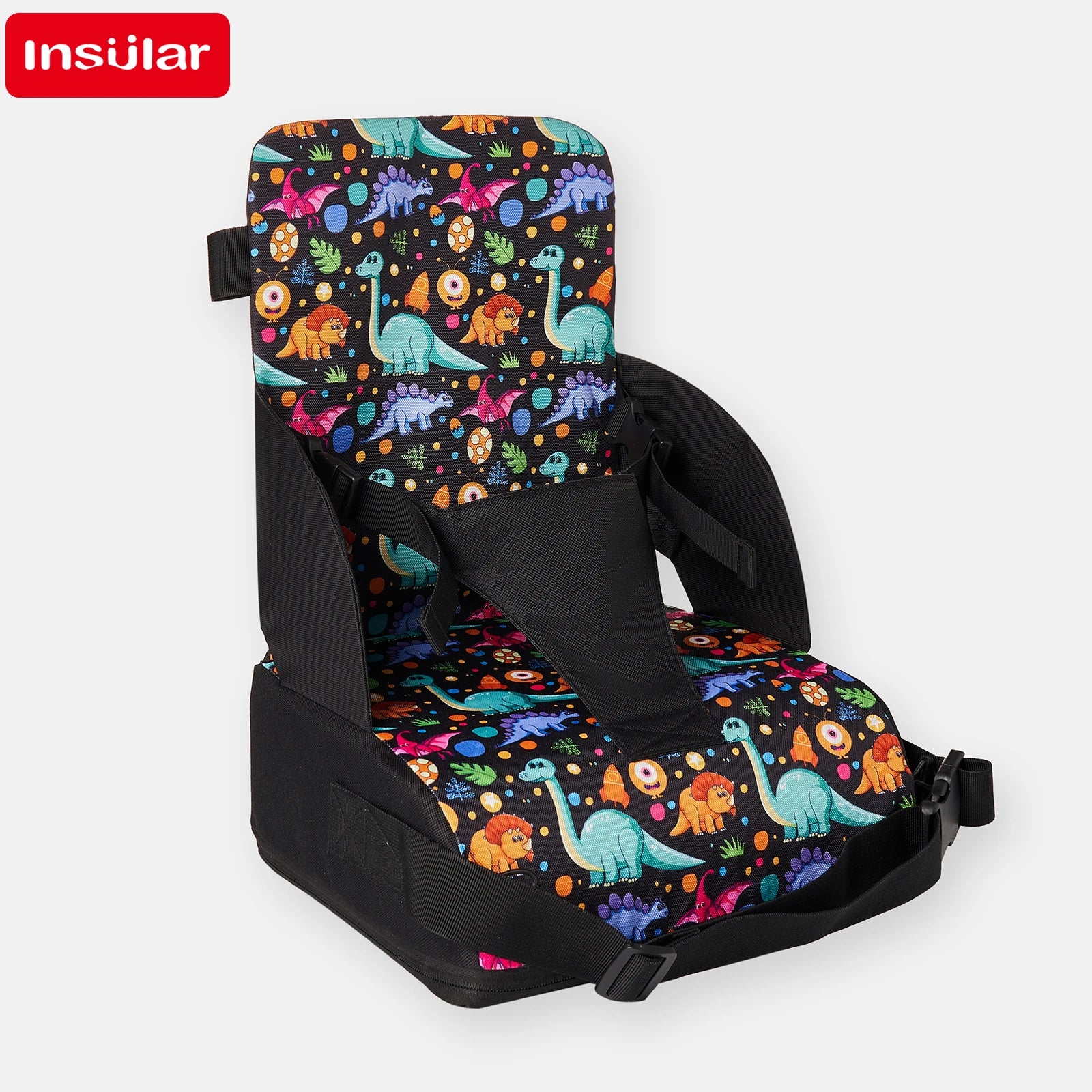 Cojín Elevador asiento portátil Plegable INSULAR para Silla de Comida