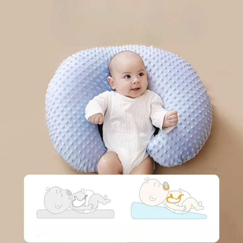 Almohada de Lactancia Multifuncional en Forma de U | Cojín de Soporte Suave y Cómodo